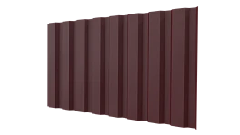 Профнастил С20A 1150/1100x0,5 мм, 3005 винно-красный матовый