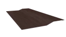 Планка крепёжная фальц 50x17x29 мм, Античный дуб 3D