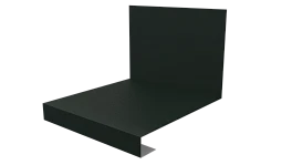 Планка примыкания нижняя к трубе фальц 140x200 мм, 6009 пихтовый зеленый матовый