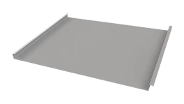 Фальцевая кровля 562/550x0,65 мм, 9006 бело-алюминиевый глянцевый