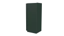 Планка угла наружного сложная Блок-хаус 110x110x2000 мм, 6009 пихтовый зеленый матовый