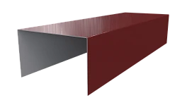 Крышка 40x65x40 мм, 3011 коричнево-красный глянцевый